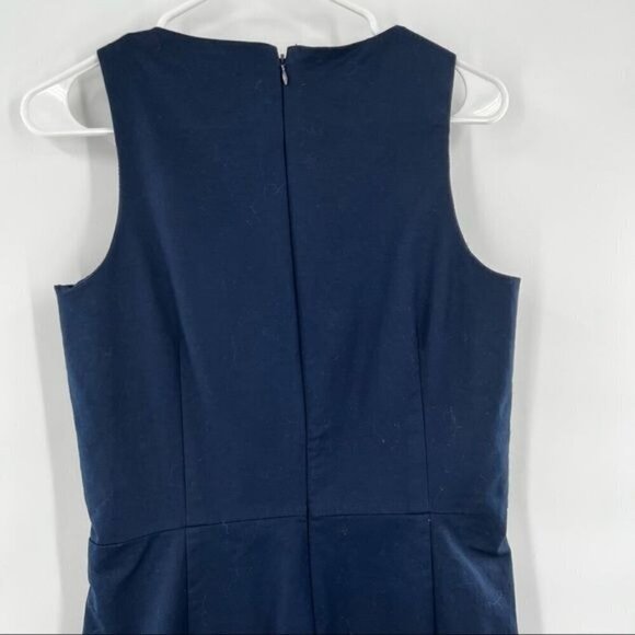Gap blue sheath dress size 4R sleeveless - Picture 6 of 8